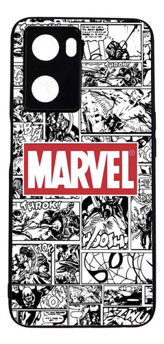 Funda Protector Case Para Oppo A77 Marvel Comics