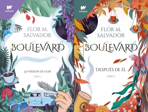 Pack Libros Boulevard 1  Y 2 - Flor Salvador