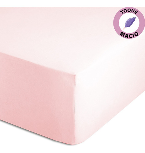 Lençol Queen 100%algodão Com Elástico Percal 130 Fios Dohler