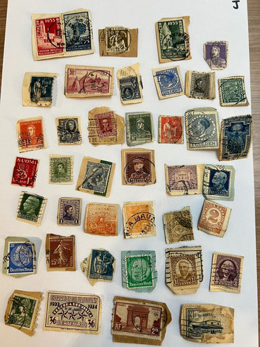 Coleccion De 40 Sellos Antiguos J