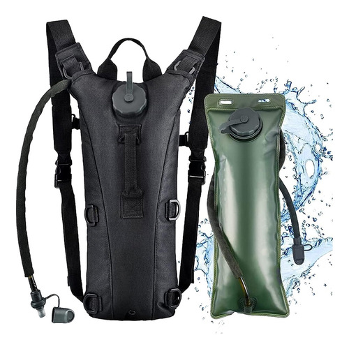 Bolso De Hidratación Bolsa Mochila + Bolsa De Agua Trekking