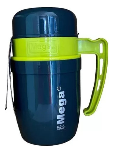 Termo De Comida Marca Megapromo 0,43 Litros Verde 
