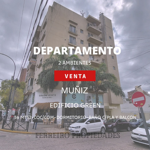 Venta De Departamento 2 Ambientes En Ed.green En Muñiz