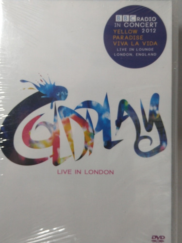 Dvd Coldplay Live In London 