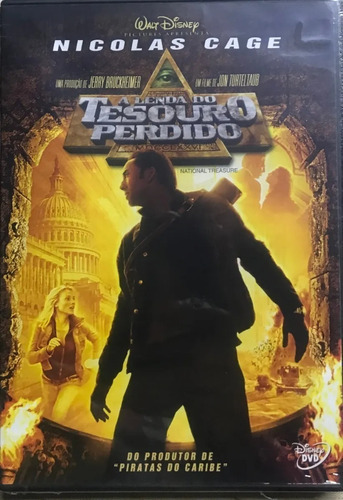 Dvd A Lenda Do Tesouro Perdido 1 E 2 - Original Novo Lacrado