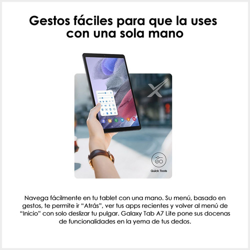 Tablet Samsung Galaxy Tab A7 Lite 32gb 3gb De Ram Silver