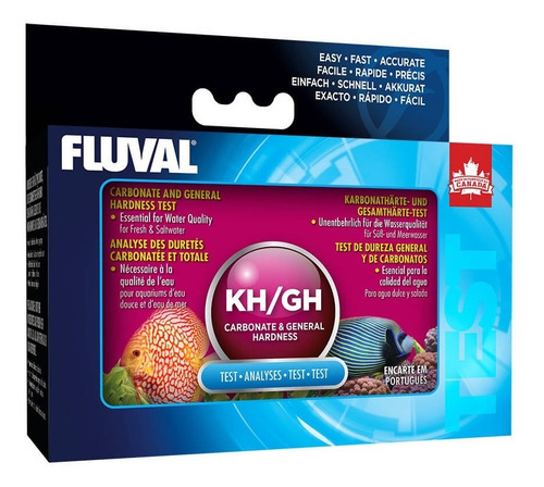 Test Kh Y Gh Fluval Hagen Agua Dulce Y Salada Msi