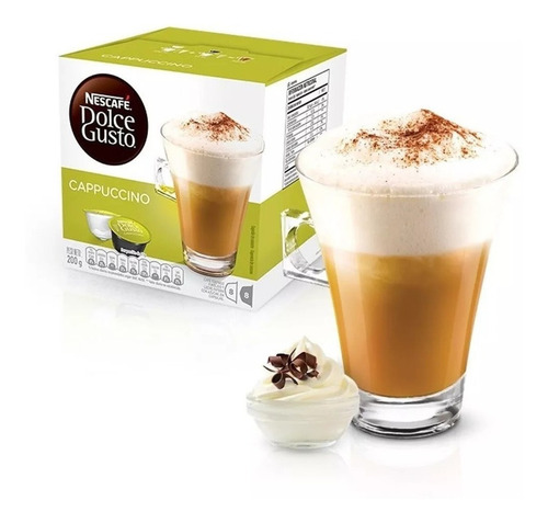 Imagen 9 de 10 de Nescafé Dolce Gusto 16 Cápsulas Sabor Cappuccino En Oferta!!