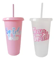 Comprar Vaso Personalizado Bride To Be - Despedida De Soltera 2 Pzas
