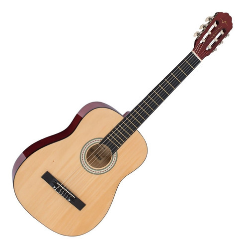 Guitarra acústica Vogga VCA101n Classic 38 de acero natural, orientación de la mano: mano derecha