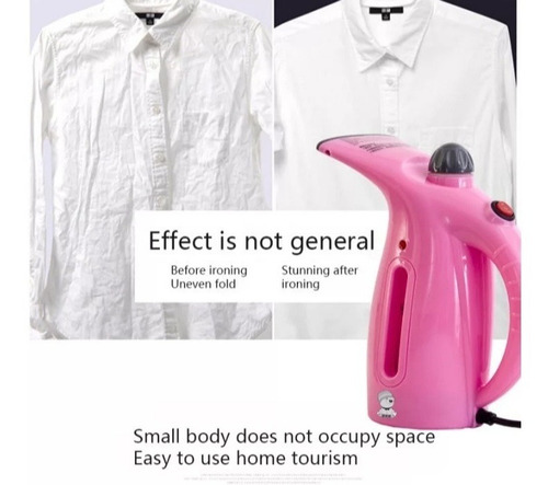 Imagen 4 de 6 de Plancha A Vapor De Mano Portátil Cuidado Horgar Ropa Camisa