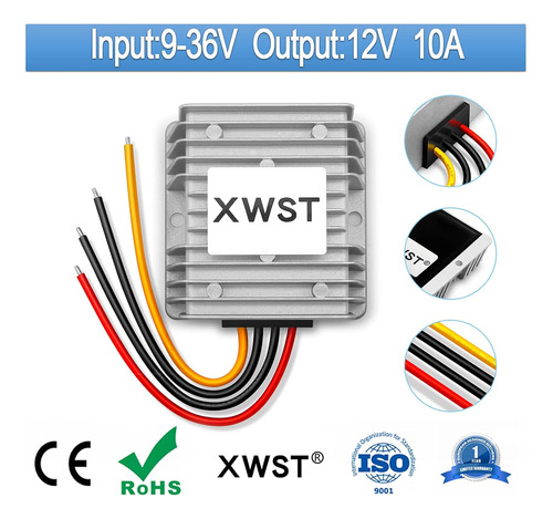 Convertidor De Impulso Estabilizador De 9 V-36 V 12 V, ...