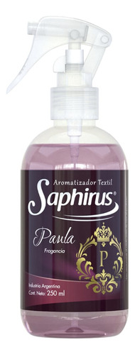 Textil Saphirus Aromatizador Fragancia Paula X 250ml