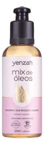 Mix De Óleos Yenzah Vegano 120ml Cabelo & Corpo