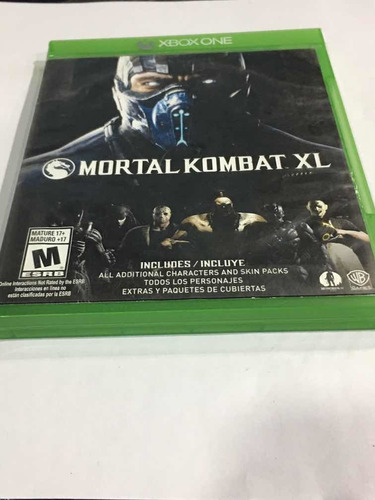Juego Mortal Kombat Xl Para Xbox One