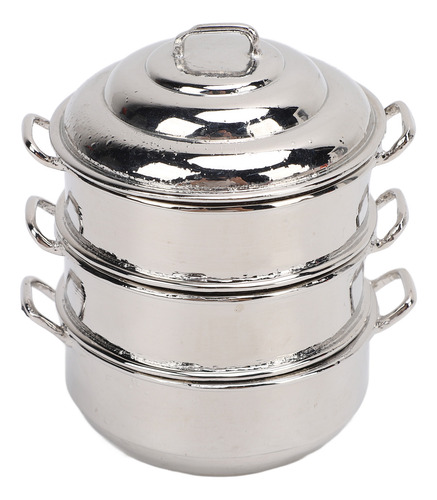 Vaporizador De Cocina En Miniatura A Escala 1:12, Cesta De A