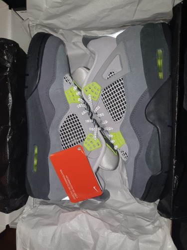 Nike Jordan Retro 4 Neon Therealfrankkickz