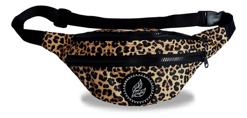 Riñonera Modelo Sporty Riño, Leopardo, Marca Filamento Bags Leopardo Leopardo