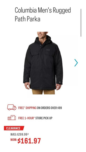 Parka Columbia Rugged Path Para Hombre