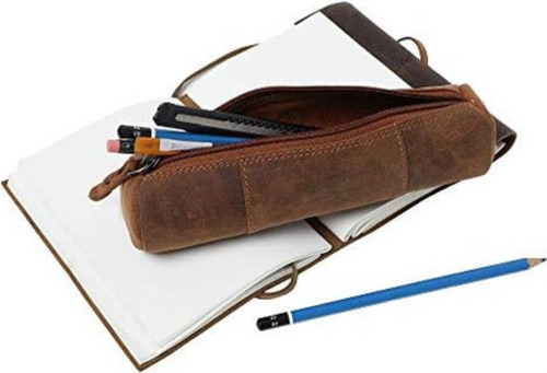 Cartuchera Rustic Town (brown)