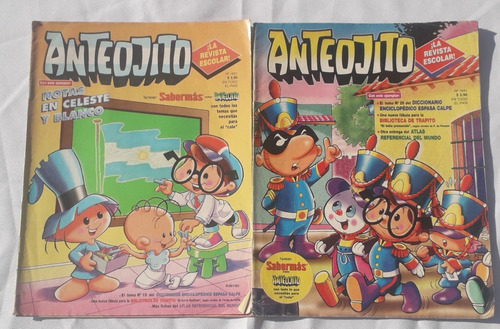 Lote X 2 Revistas ** Anteojito** Sin Recorte Año 96 Jun/agos