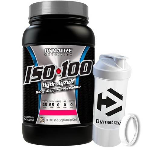 Iso 100 726g + Multishaker - Dymatize - Validade 