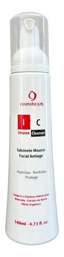 Imune Cleanser Sabonete Mousse Facial Antiage Cosmobeauty Tipo De Pele Todas