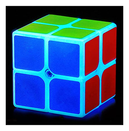 Tanch Blue Luminous Speed Cube 3x3x3 Flujo En 6nptm