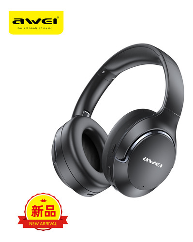 Audífonos Bluetooth Awei At2 Over-ear Con Anc