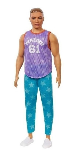 Imagem 6 de 7 de Boneco Ken Fashionistas #165 Regata Moleton Ms