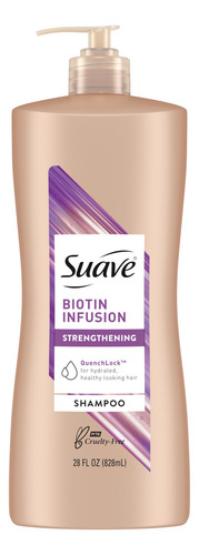 Suave Biotin Infusion Shampoo Con Biotina 828 Ml