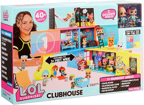 Nova Lol Surprise Lol Clubhouse Container Playset Candide