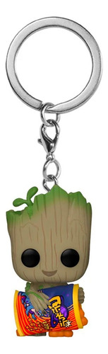 Funko Pop! Keychain Groot Con Bolitas De Queso