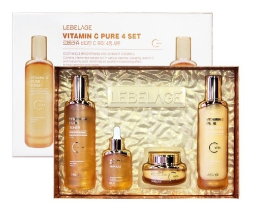 Tratamiento Facial Coreanas, Vitalizante De Vitamina C 6set