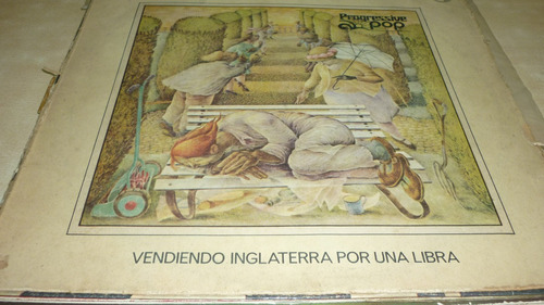 Genesis Vendiendo Inglaterra  Vinilo 7 Puntos Vintage