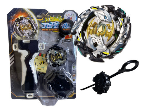 Beyblade Burst Turbo Forneus Booster B-106 + Lançador + Grip