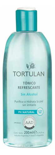 Tonico Refrescante Sin Alcohol Tortulan 200 Ml