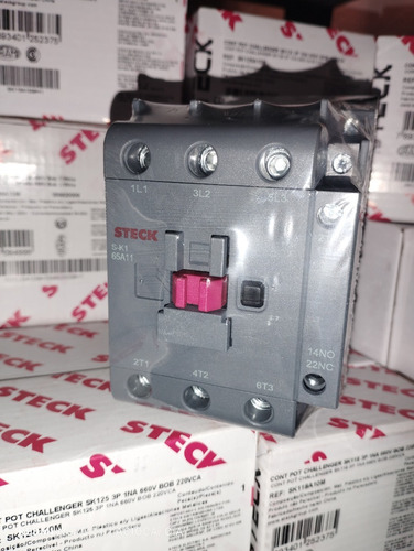 Contactor Tripolar Steck 65amp Bobina 220vac