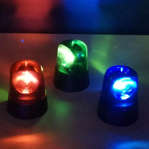 Luces Estroboscópicas De Construcción De Luces Verde