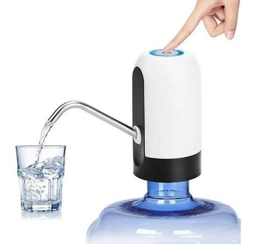 Dispensador De Agua Electrico Para Botellon Usb Recargable