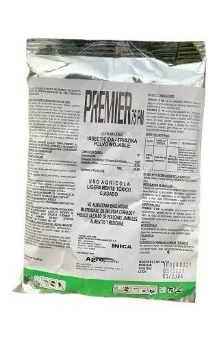 Insecticida Premier 75 Wp (ciromazina - Triazina) 250g