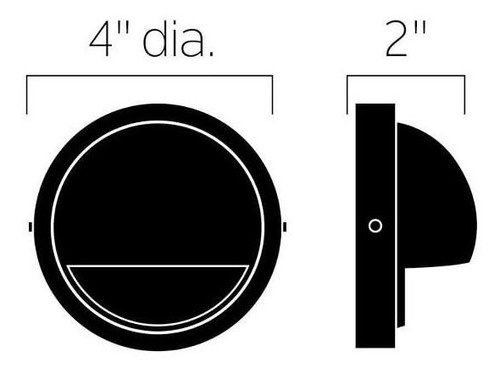 Lampara Cubierta Bajo Voltaje 1 Luz 2 Alto 4 Ancho 5