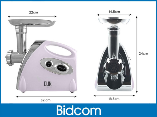Picadora De Carne Electrica Gadnic Alta Potencia + Accesorio