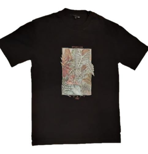 Remera Rusty Botanical Club Relaxed Fit