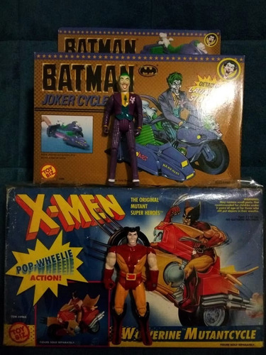 Lote Toy Biz Joker Guason Batman X-men Wolverine 