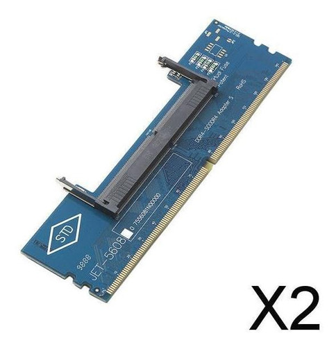 2xlaptop Ddr4 Ram A Escritorio Tarjeta Adaptador Memoria Dim