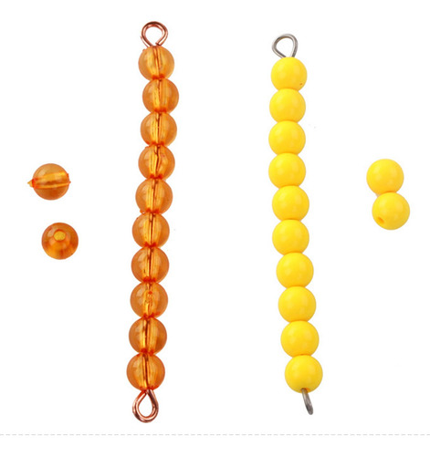 Material De Matemática De Contas, Brinquedos De Dourado
