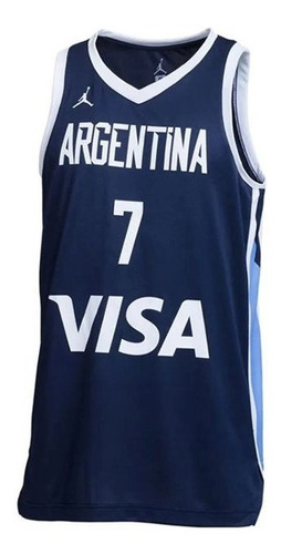 unos pocos Edición A escala nacional Camiseta Argentina Jordan Campazzo Basquet | MercadoLibre