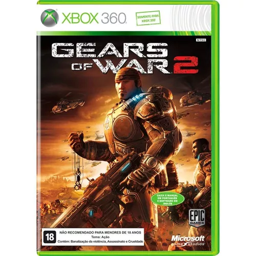 Gears of War 1 - Jogo para Xbox 360 Original - Mídia Física - Jogo para Xbox  360 Original - Mídia Física