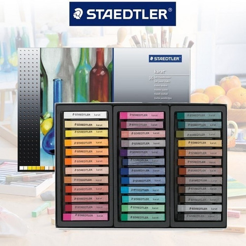 Pastel Seco Carre Staedtler Karat 36 Cores 2430c36